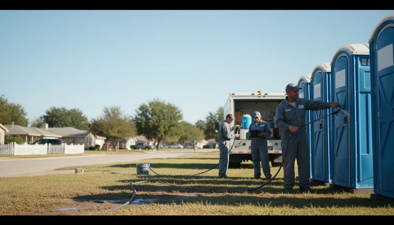 Long-Term Portable Toilet Rental in Walker, KS near me
